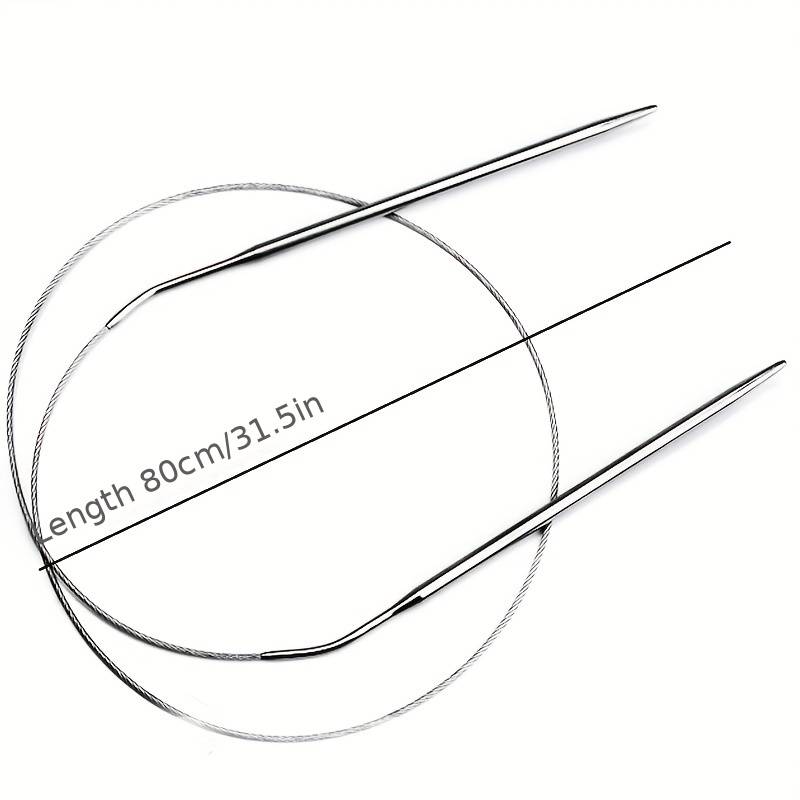 Circular knitting needle - 11 sizes