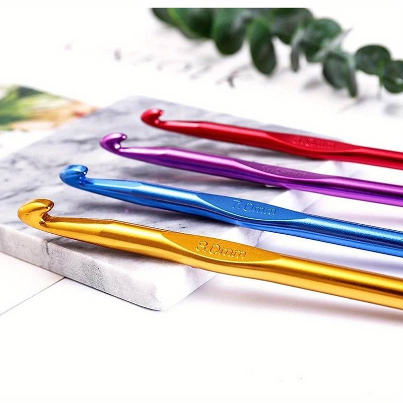 Colourful Crochet Hook - choice of sizes
