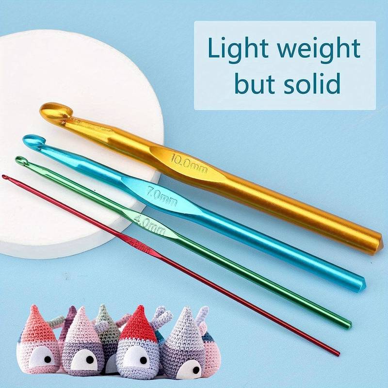 Colourful Crochet Hook - choice of sizes