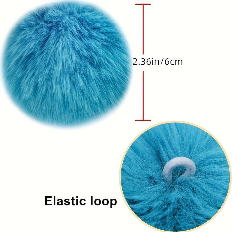 Hat/Fur Pom Pom with button