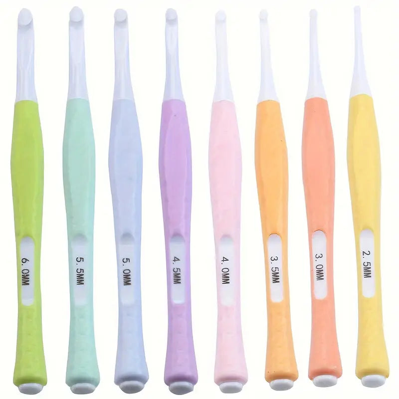 Ergonomic Crochet Hooks – Soft Grip Handles for Arthritis