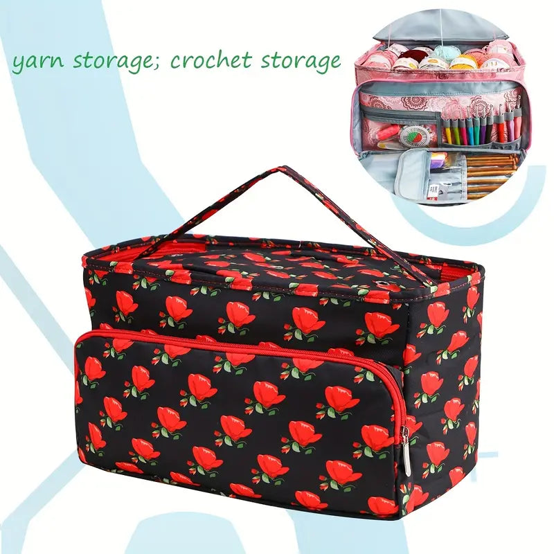 Yarn Storage Bag - Portable / Stylish Organiser
