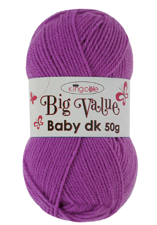 King Cole Yarn - Big Value Baby 50g