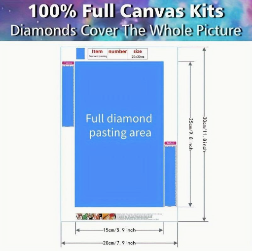 Diamond Art Painting Kit - Border Collie