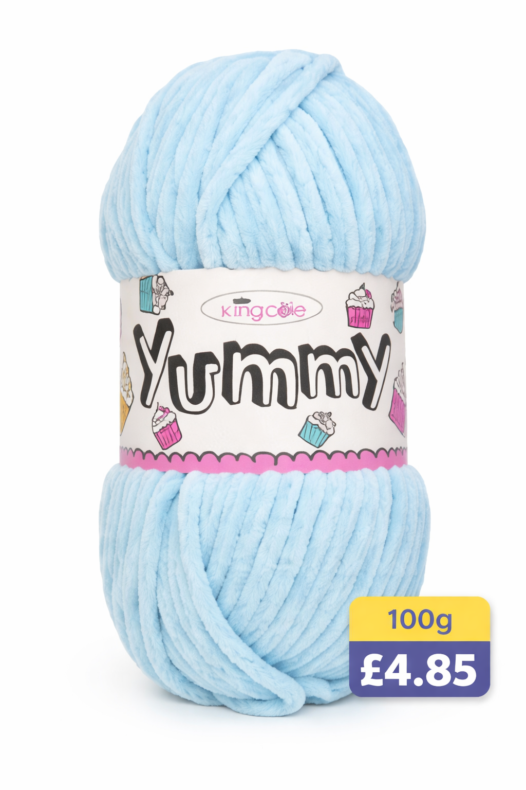 🧶 King Cole Yummy – All Colours | 100g of Pure Squishy Goodness 🧶