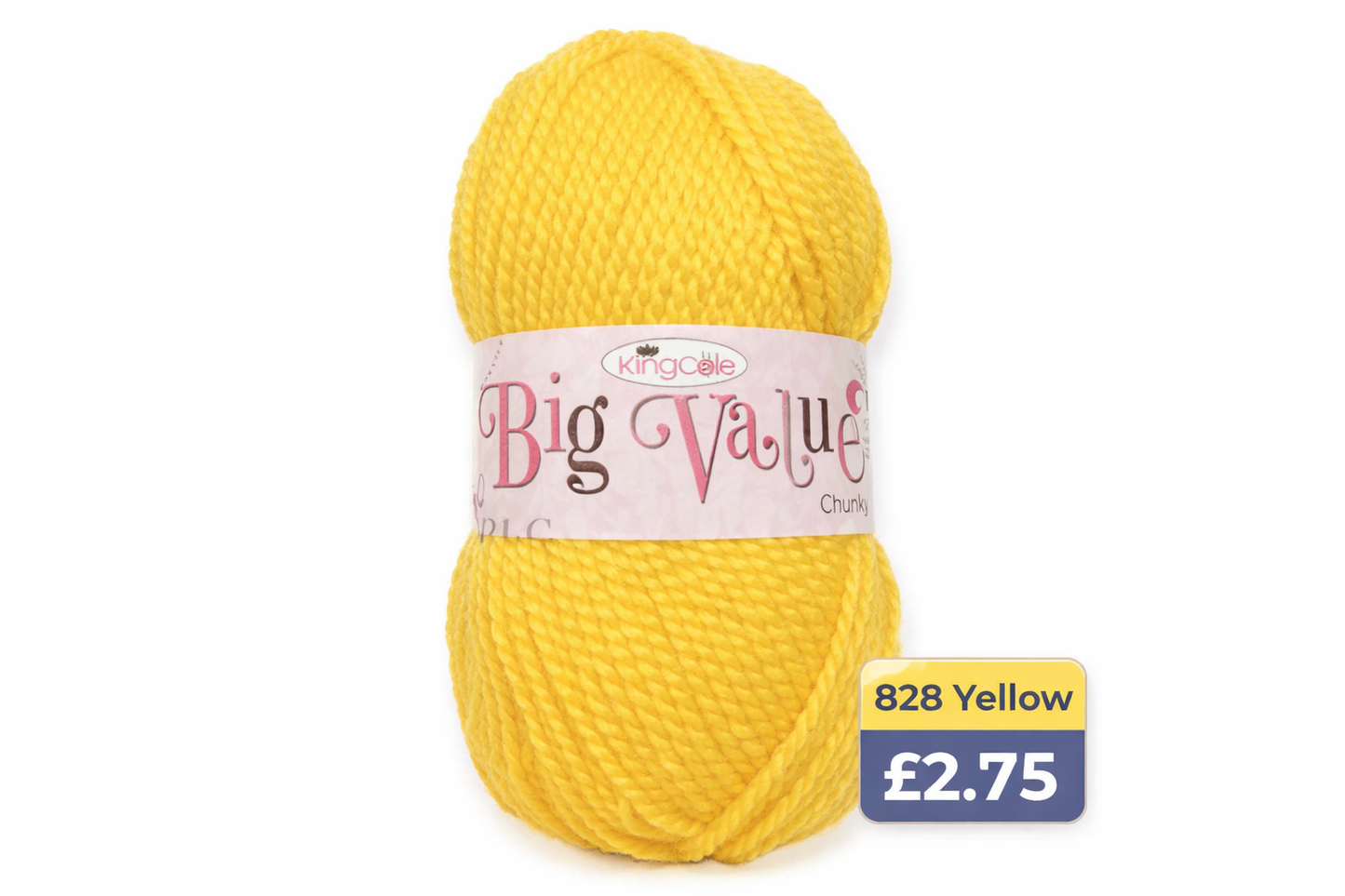 🧶 King Cole Big Value Chunky – Cosy Makes, Fast Results -100g